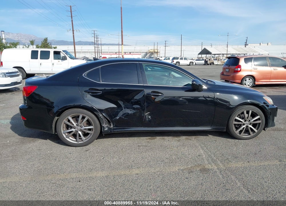 2008 LEXUS IS 250 VIN: JTHBK262385083962