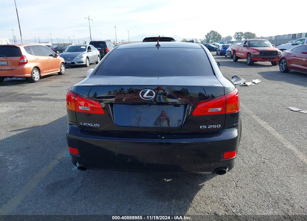 2008 LEXUS IS 250 VIN: JTHBK262385083962