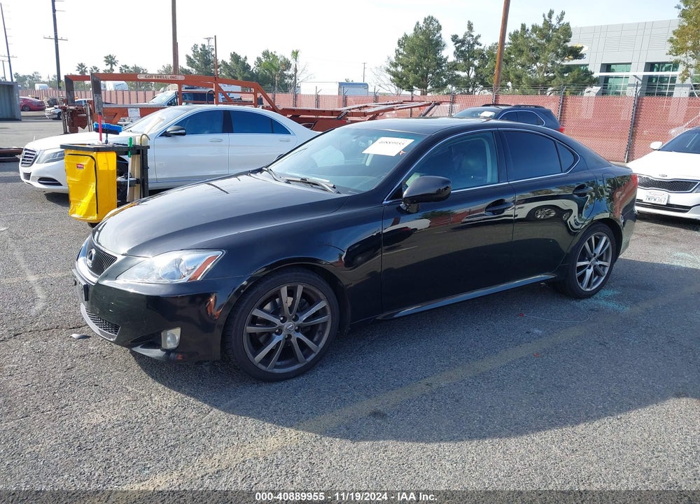 2008 LEXUS IS 250 VIN: JTHBK262385083962