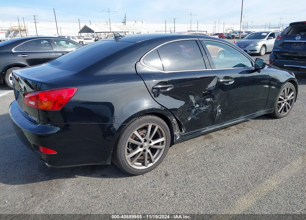 2008 LEXUS IS 250 VIN: JTHBK262385083962