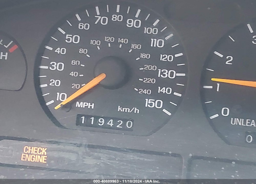 1996 FORD MUSTANG GT VIN: 1FALP45XXTF219688