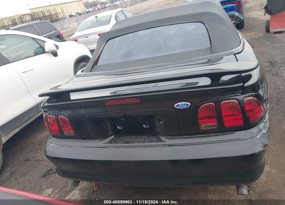 1996 FORD MUSTANG GT VIN: 1FALP45XXTF219688