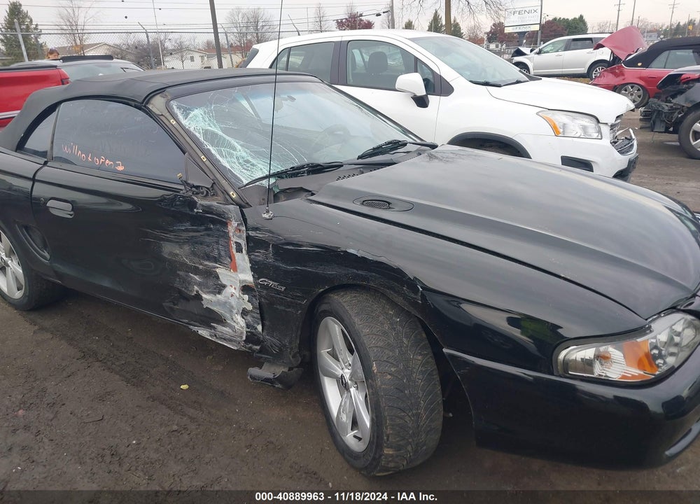 1996 FORD MUSTANG GT VIN: 1FALP45XXTF219688