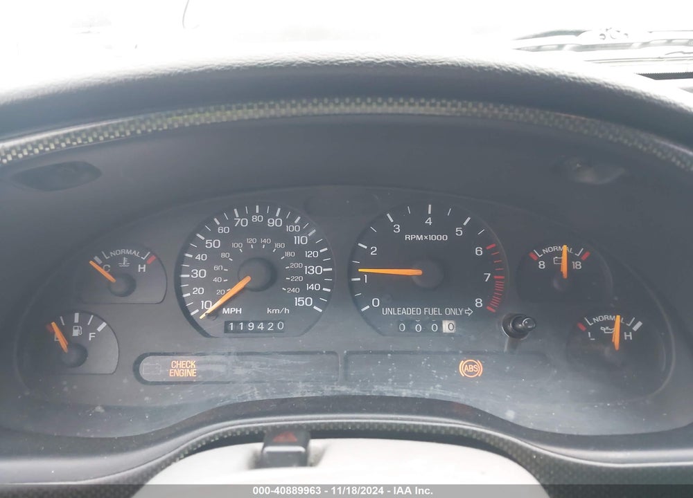 1996 FORD MUSTANG GT VIN: 1FALP45XXTF219688
