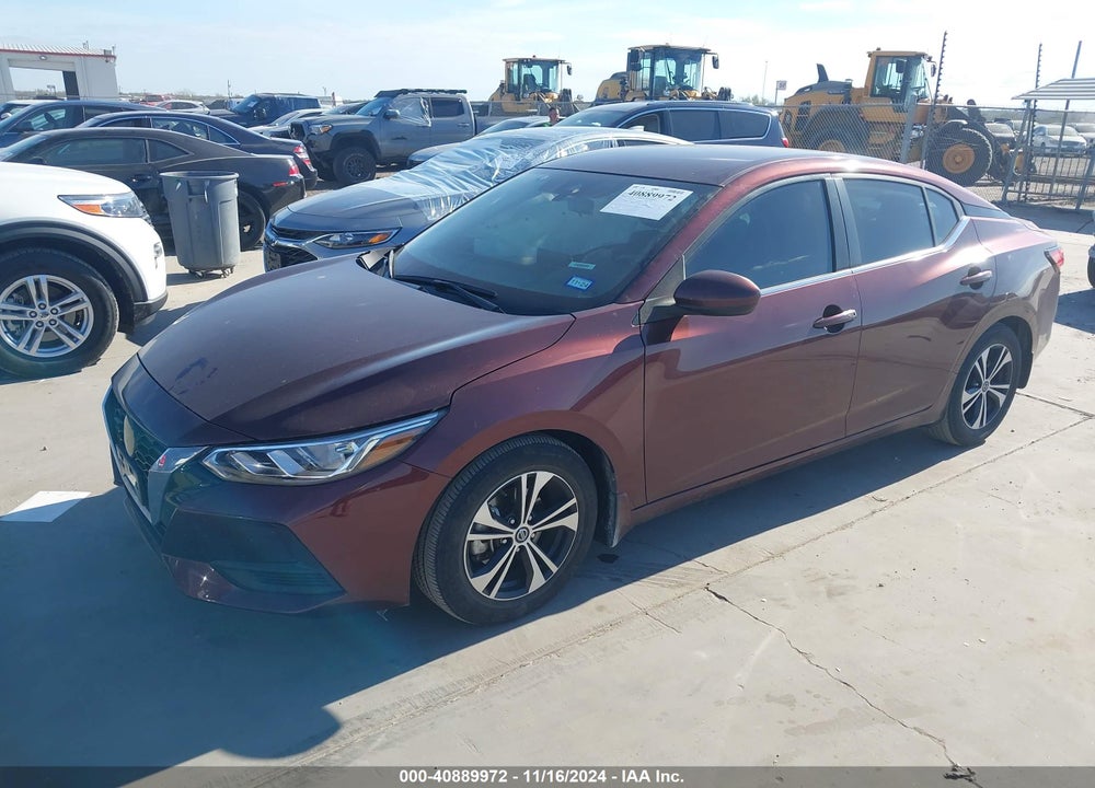2022 NISSAN SENTRA VIN: 3N1AB8CV9NY205482