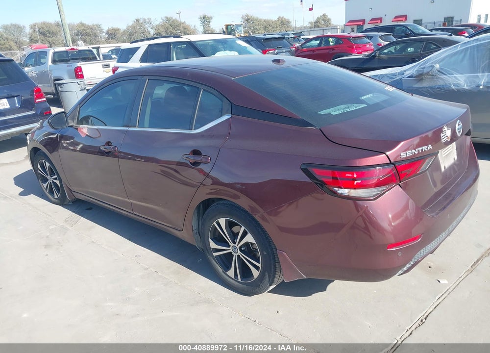 2022 NISSAN SENTRA VIN: 3N1AB8CV9NY205482