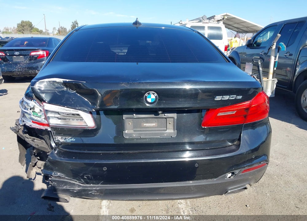 2018 BMW 530E IPERFORMANCE VIN: WBAJA9C51JB033525