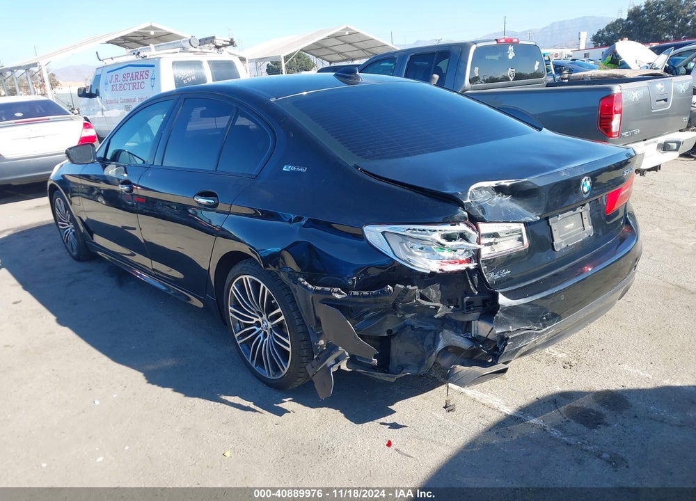 2018 BMW 530E IPERFORMANCE VIN: WBAJA9C51JB033525