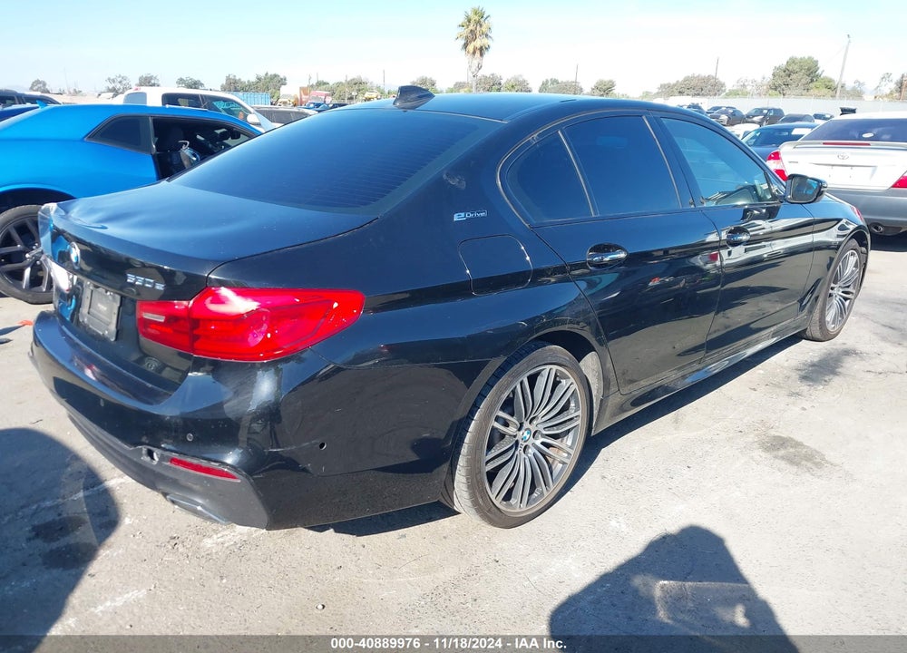 2018 BMW 530E IPERFORMANCE VIN: WBAJA9C51JB033525