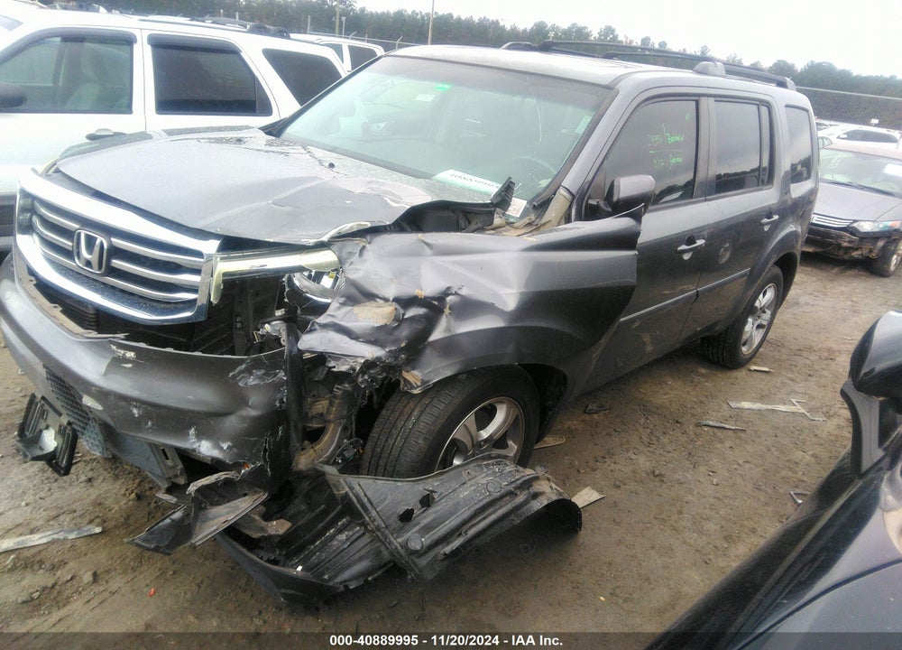 2014 HONDA PILOT EX-L VIN: 5FNYF4H5XEB023030