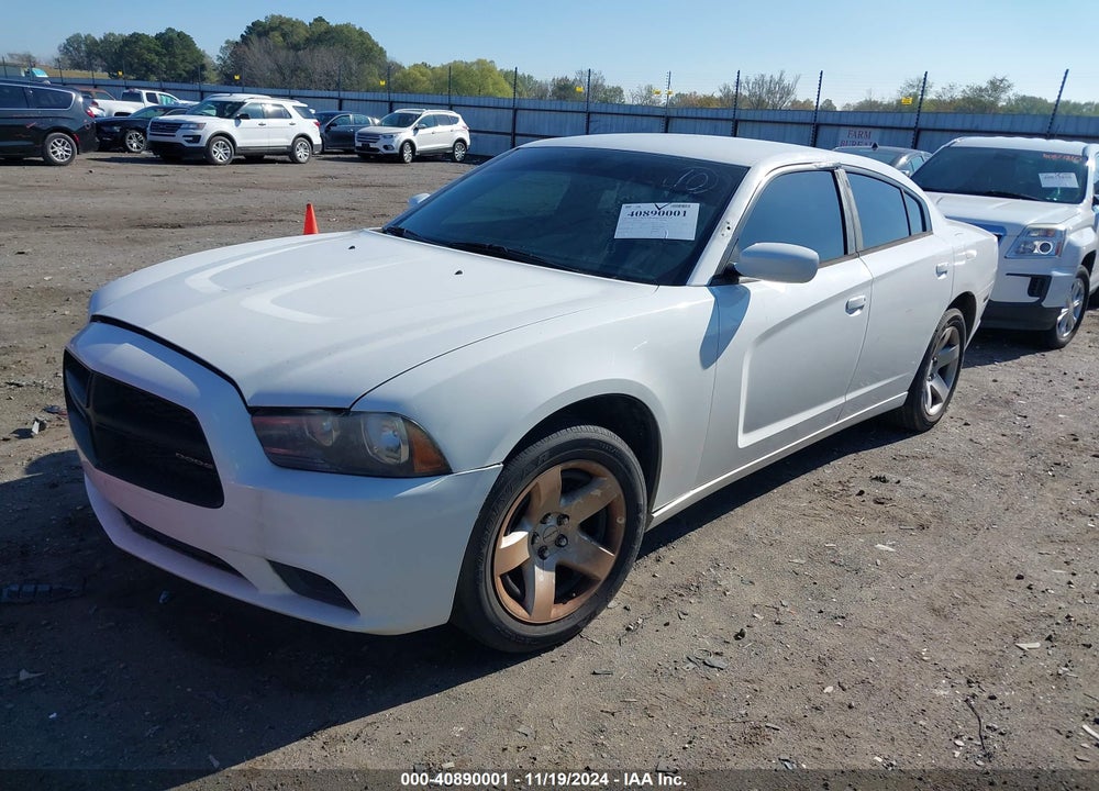 2011 DODGE CHARGER POLICE VIN: 2B3CL1CT3BH539907