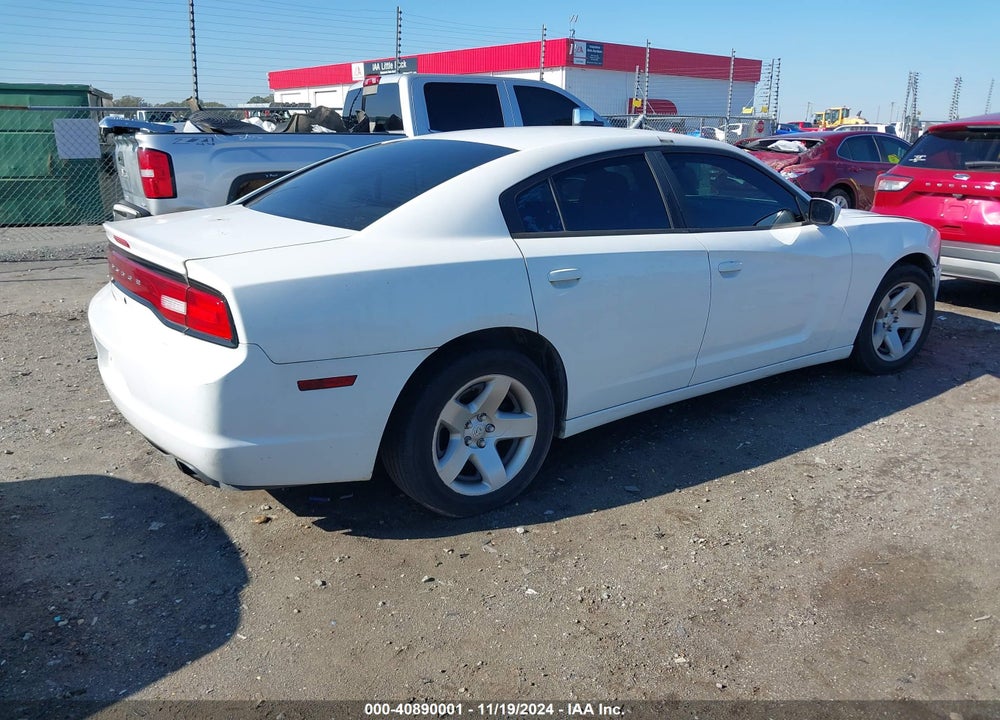 2011 DODGE CHARGER POLICE VIN: 2B3CL1CT3BH539907