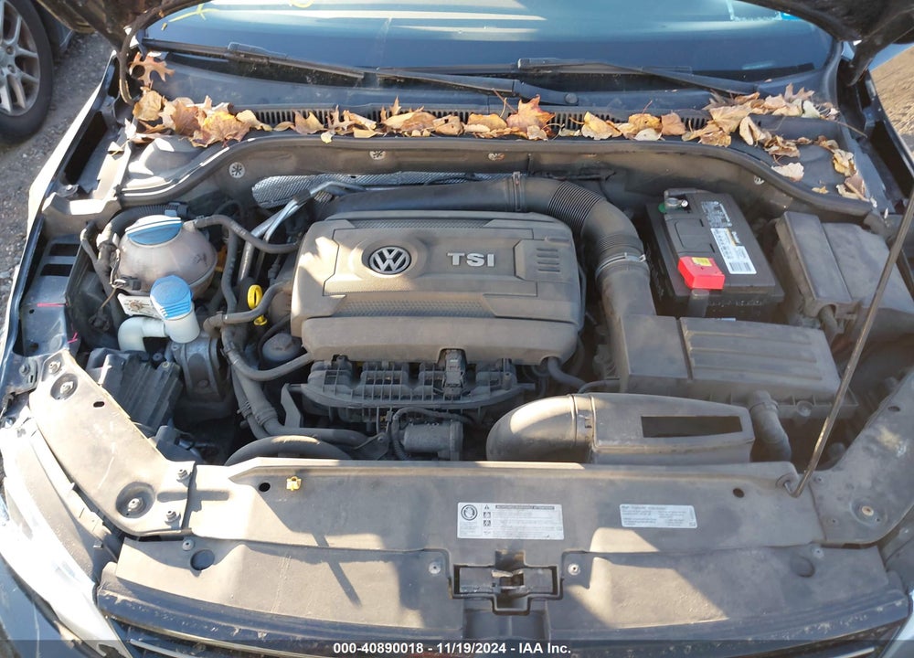 2014 VOLKSWAGEN JETTA 1.8T SE VIN: 3VWD17AJ0EM375175