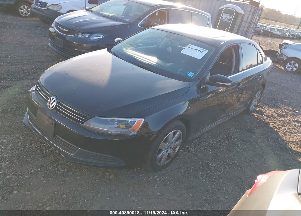 2014 VOLKSWAGEN JETTA 1.8T SE VIN: 3VWD17AJ0EM375175