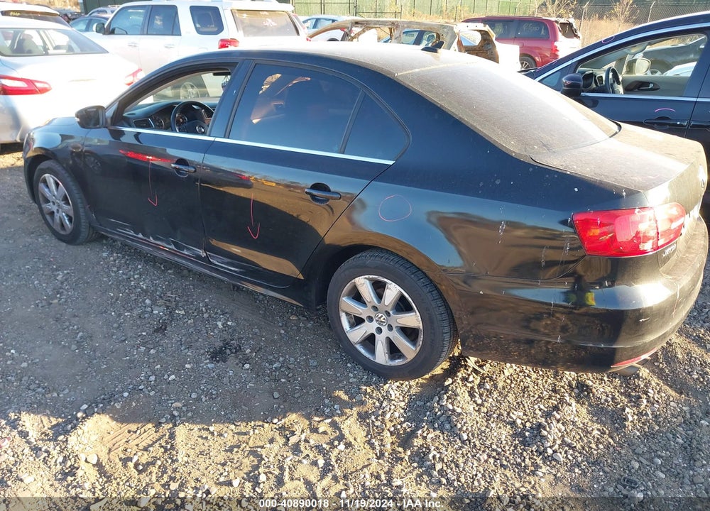 2014 VOLKSWAGEN JETTA 1.8T SE VIN: 3VWD17AJ0EM375175