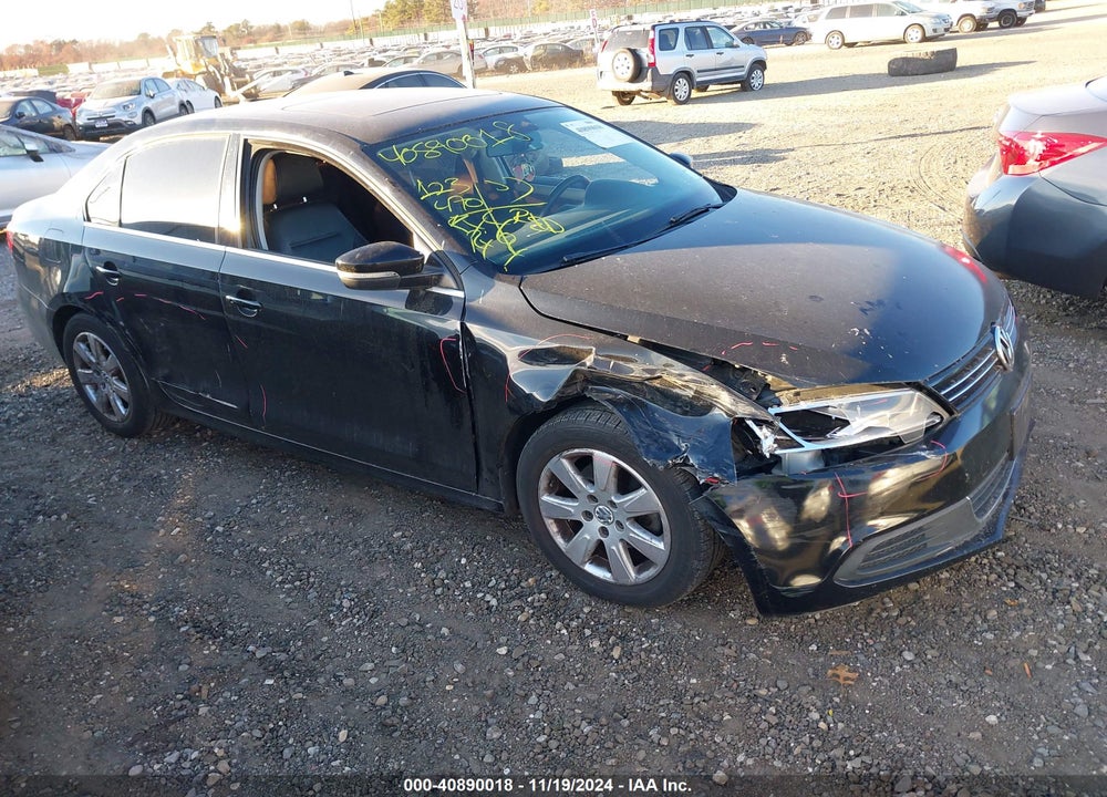 2014 VOLKSWAGEN JETTA 1.8T SE VIN: 3VWD17AJ0EM375175