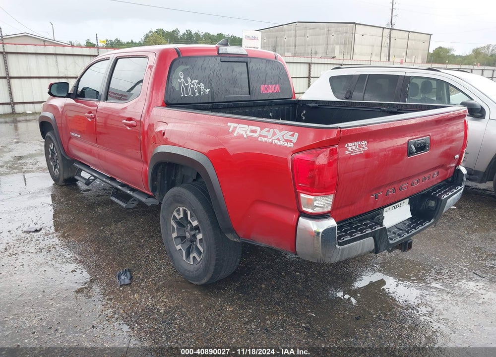 2017 TOYOTA TACOMA VIN: 5TFCZ5AN6HX091661