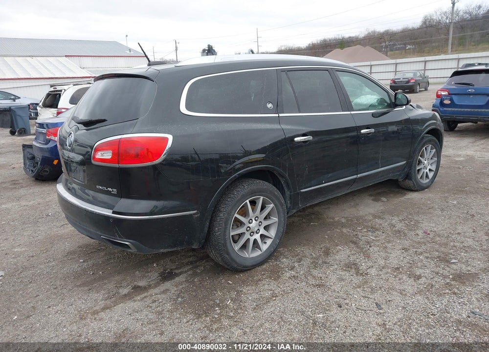 2016 BUICK ENCLAVE LEATHER VIN: 5GAKVBKD4GJ286141