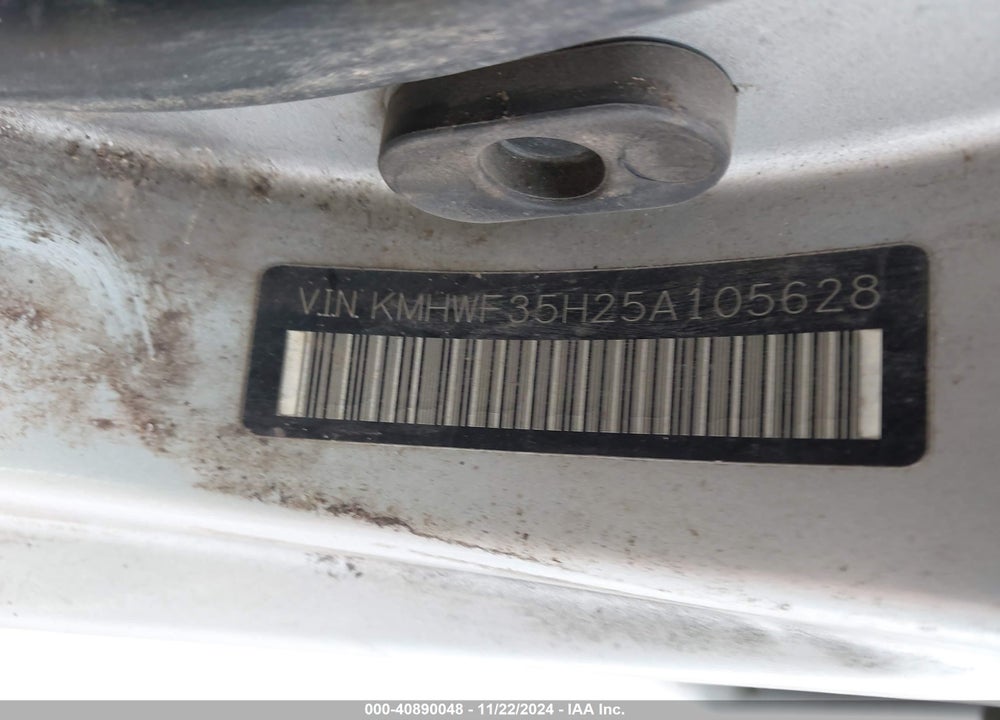 2005 HYUNDAI SONATA GLS/LX VIN: KMHWF35H25A105628