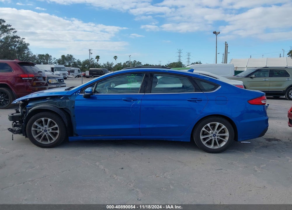 2020 FORD FUSION SE VIN: 3FA6P0HDXLR235139