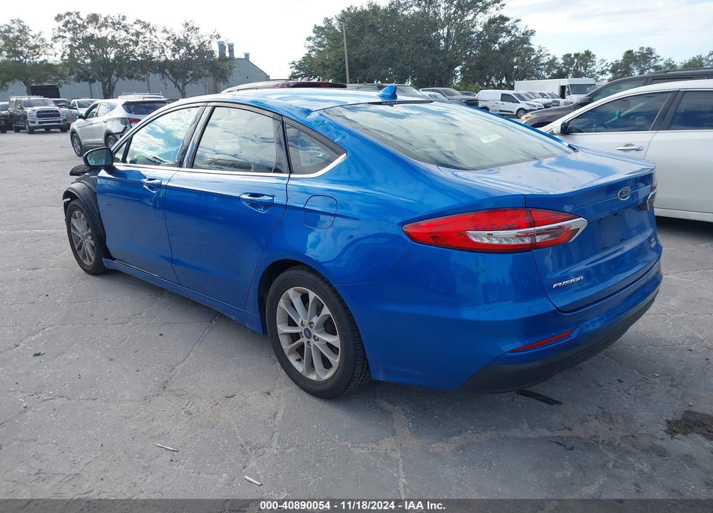 2020 FORD FUSION SE VIN: 3FA6P0HDXLR235139