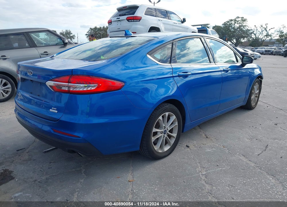 2020 FORD FUSION SE VIN: 3FA6P0HDXLR235139