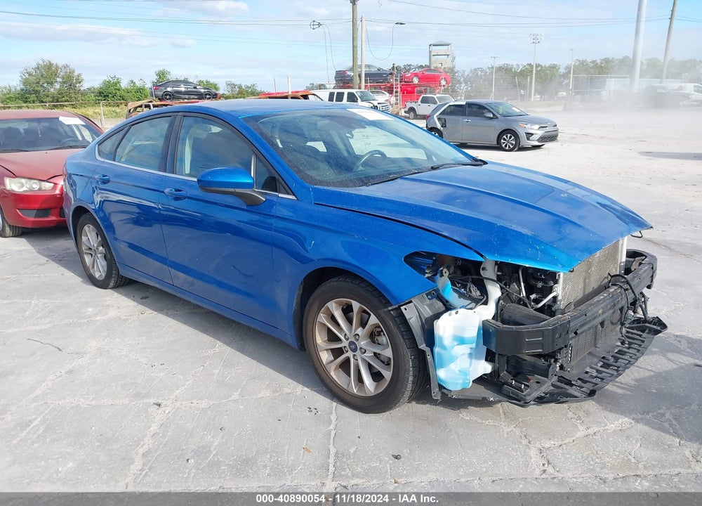 2020 FORD FUSION SE VIN: 3FA6P0HDXLR235139