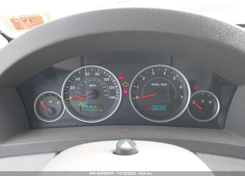 2005 JEEP GRAND CHEROKEE LIMITED VIN: 1J4HR58N55C544869
