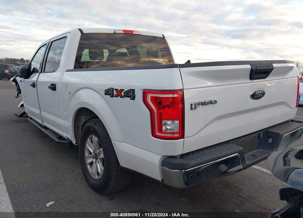 2017 FORD F-150 XLT VIN: 1FTEW1E81HFB34422