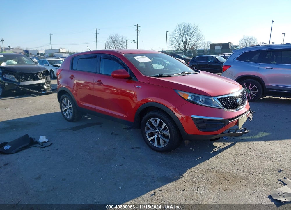 2014 KIA SPORTAGE LX VIN: KNDPBCAC5E7628685