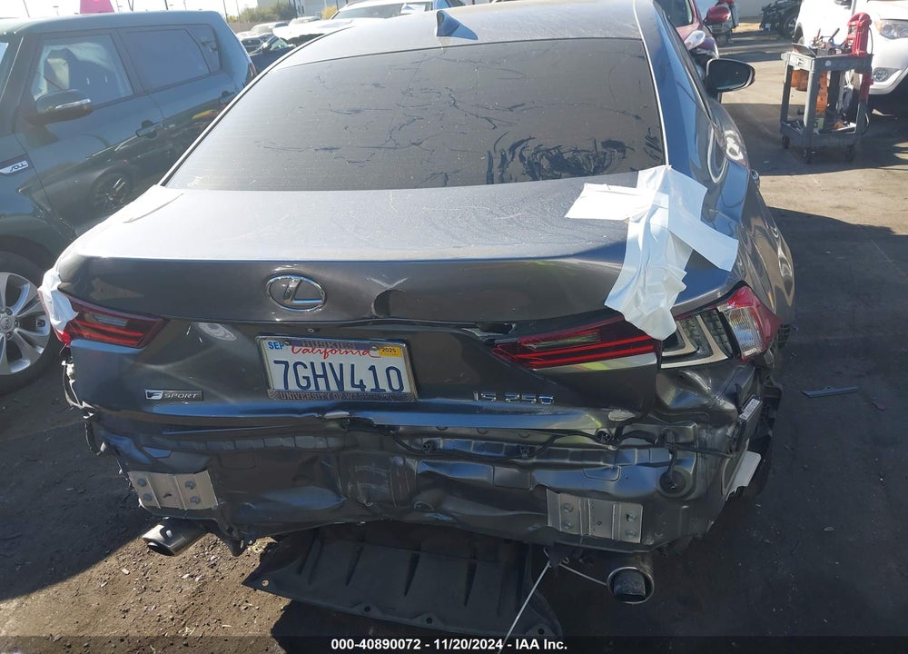 2015 LEXUS IS 250 VIN: JTHBF1D29F5044405