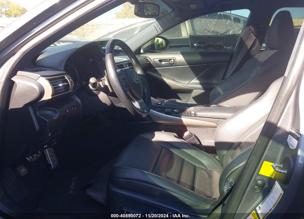 2015 LEXUS IS 250 VIN: JTHBF1D29F5044405