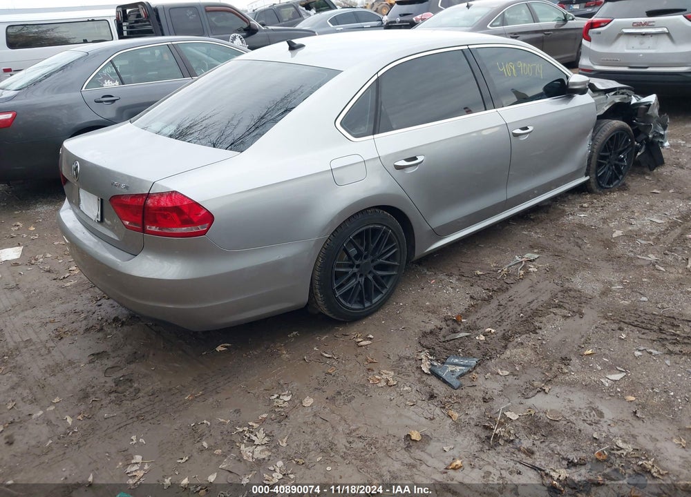 2014 VOLKSWAGEN PASSAT 1.8T SE VIN: 1VWBT7A31EC046814