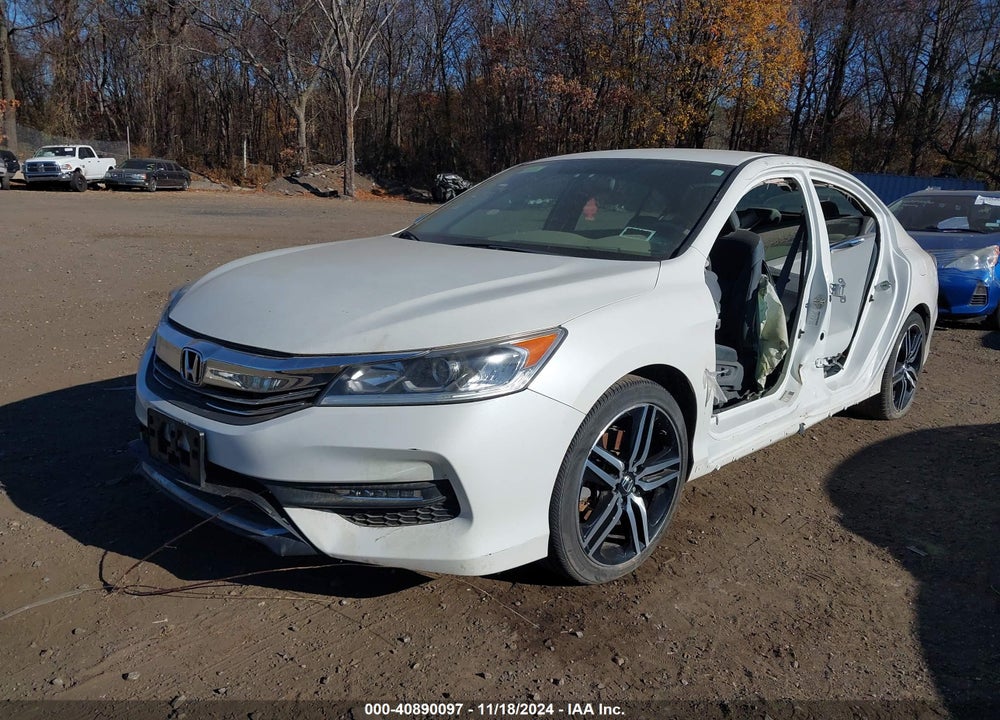 2017 HONDA ACCORD SPORT VIN: 1HGCR2F55HA046089