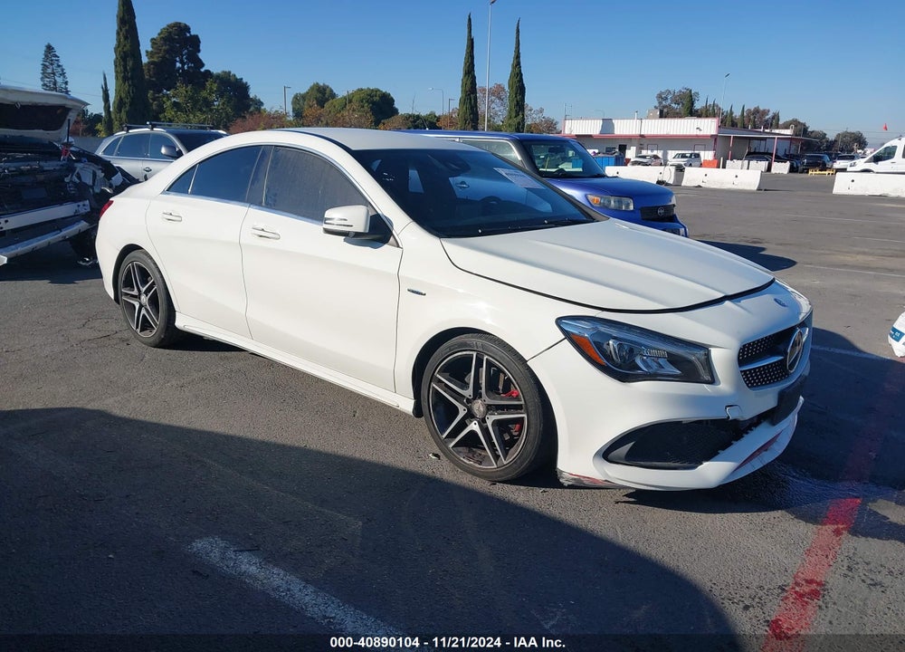2018 MERCEDES-BENZ CLA 250 VIN: WDDSJ4EB5JN507137