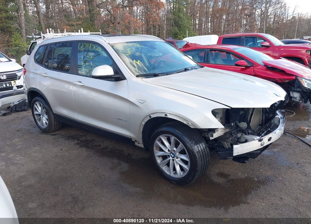 2015 BMW X3 XDRIVE28I VIN: 5UXWX9C54F0D52249