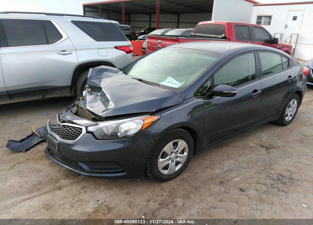 2015 KIA FORTE LX VIN: KNAFX4A60F5344050