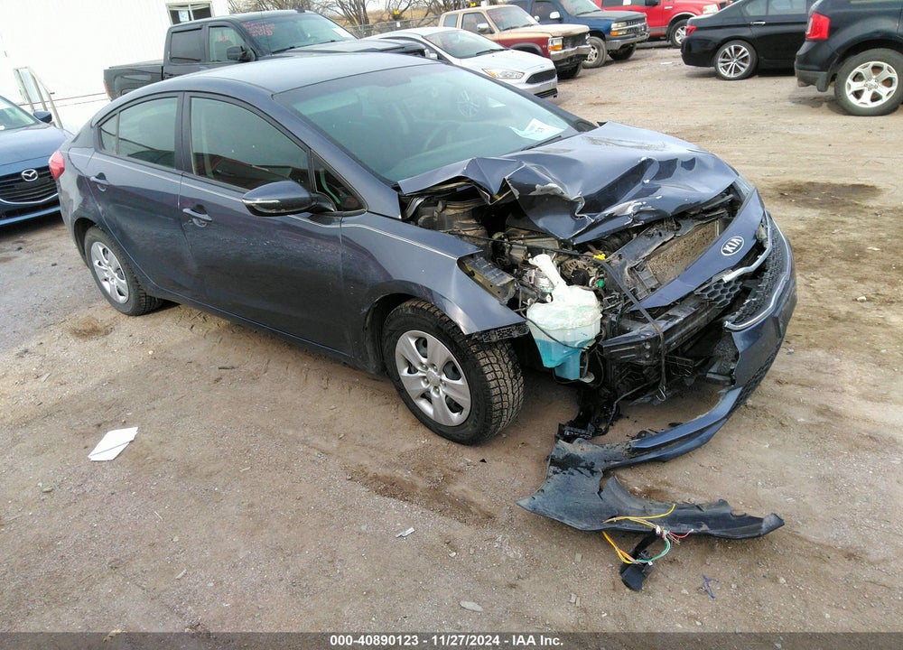 2015 KIA FORTE LX VIN: KNAFX4A60F5344050
