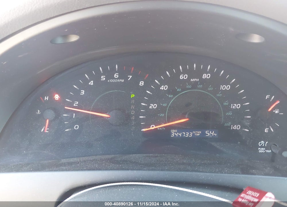 2009 TOYOTA CAMRY LE VIN: 4T4BE46K89R118041