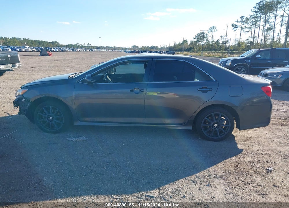 2012 TOYOTA CAMRY SE VIN: 4T1BF1FK8CU147875