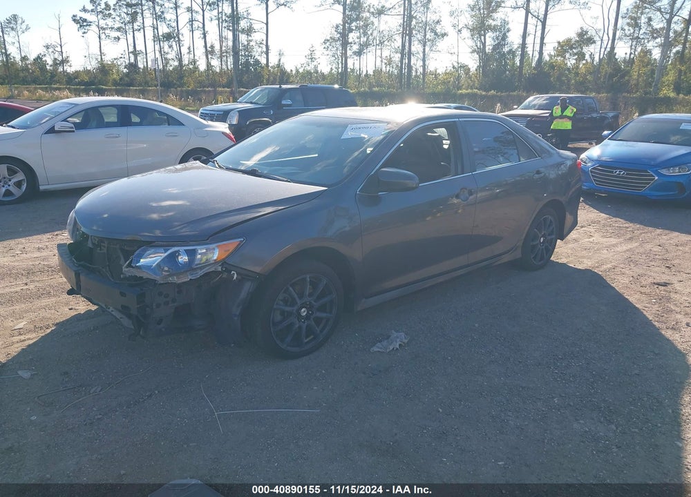 2012 TOYOTA CAMRY SE VIN: 4T1BF1FK8CU147875