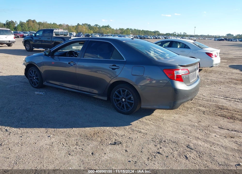 2012 TOYOTA CAMRY SE VIN: 4T1BF1FK8CU147875