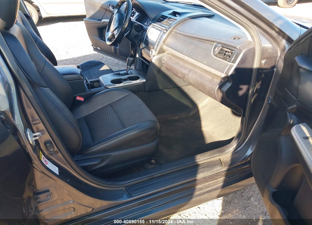 2012 TOYOTA CAMRY SE VIN: 4T1BF1FK8CU147875