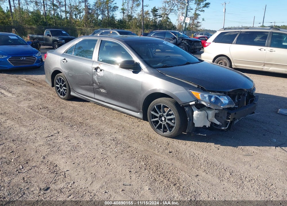 2012 TOYOTA CAMRY SE VIN: 4T1BF1FK8CU147875