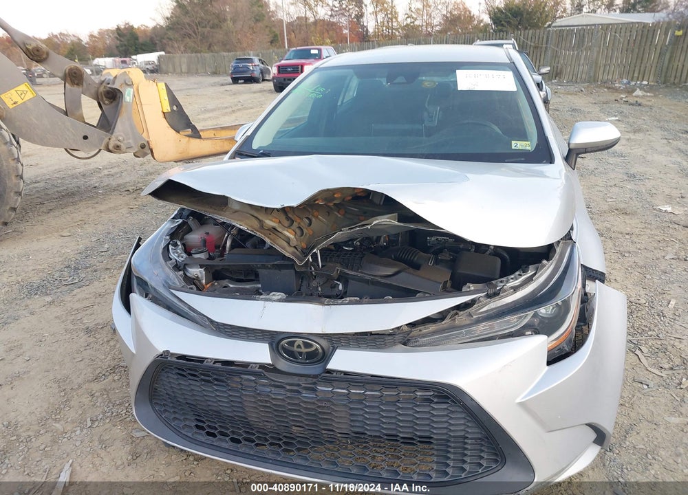2020 TOYOTA COROLLA LE VIN: 5YFEPRAE8LP100096