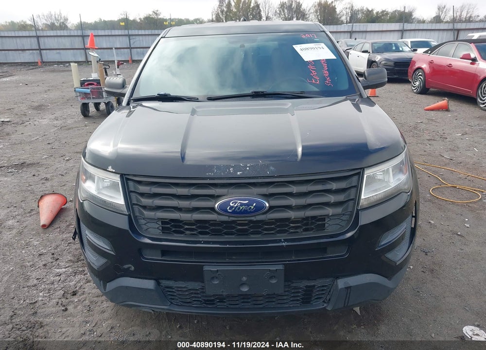 2017 FORD UTILITY POLICE INTERCEPTOR VIN: 1FM5K8AR9HGD58885