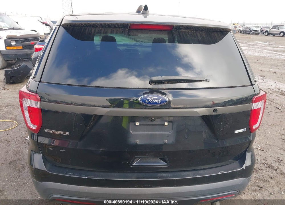 2017 FORD UTILITY POLICE INTERCEPTOR VIN: 1FM5K8AR9HGD58885
