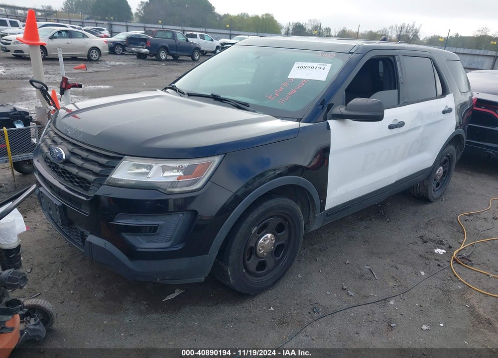 2017 FORD UTILITY POLICE INTERCEPTOR VIN: 1FM5K8AR9HGD58885