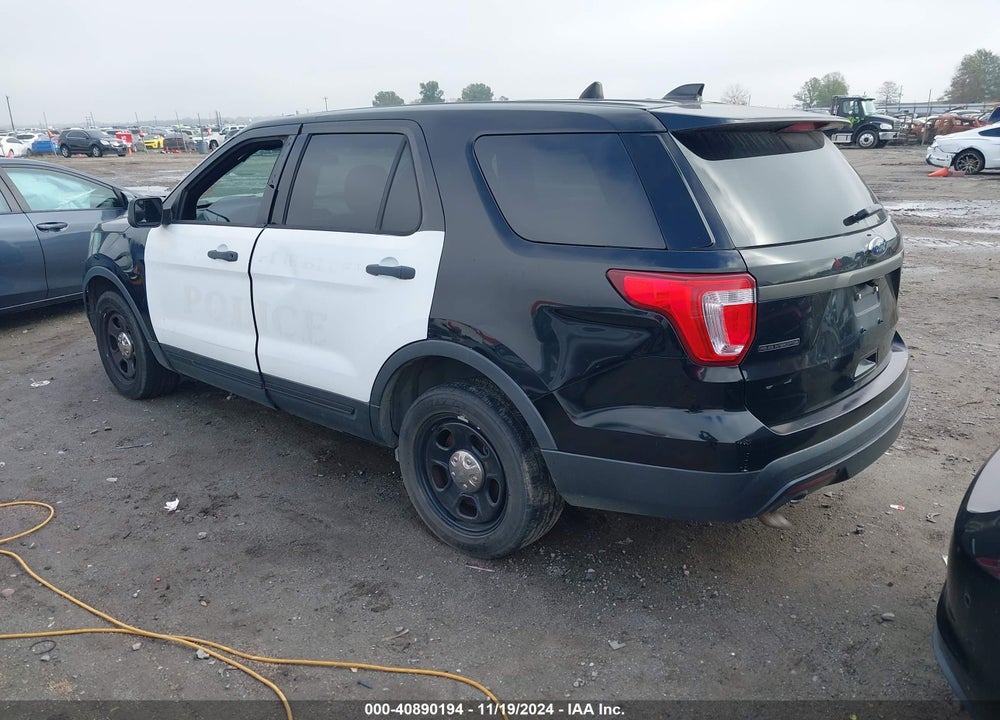 2017 FORD UTILITY POLICE INTERCEPTOR VIN: 1FM5K8AR9HGD58885