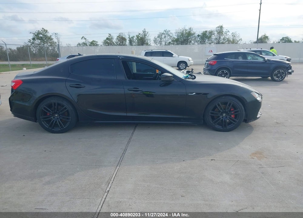 2017 MASERATI GHIBLI VIN: ZAM57XSS7H1249664